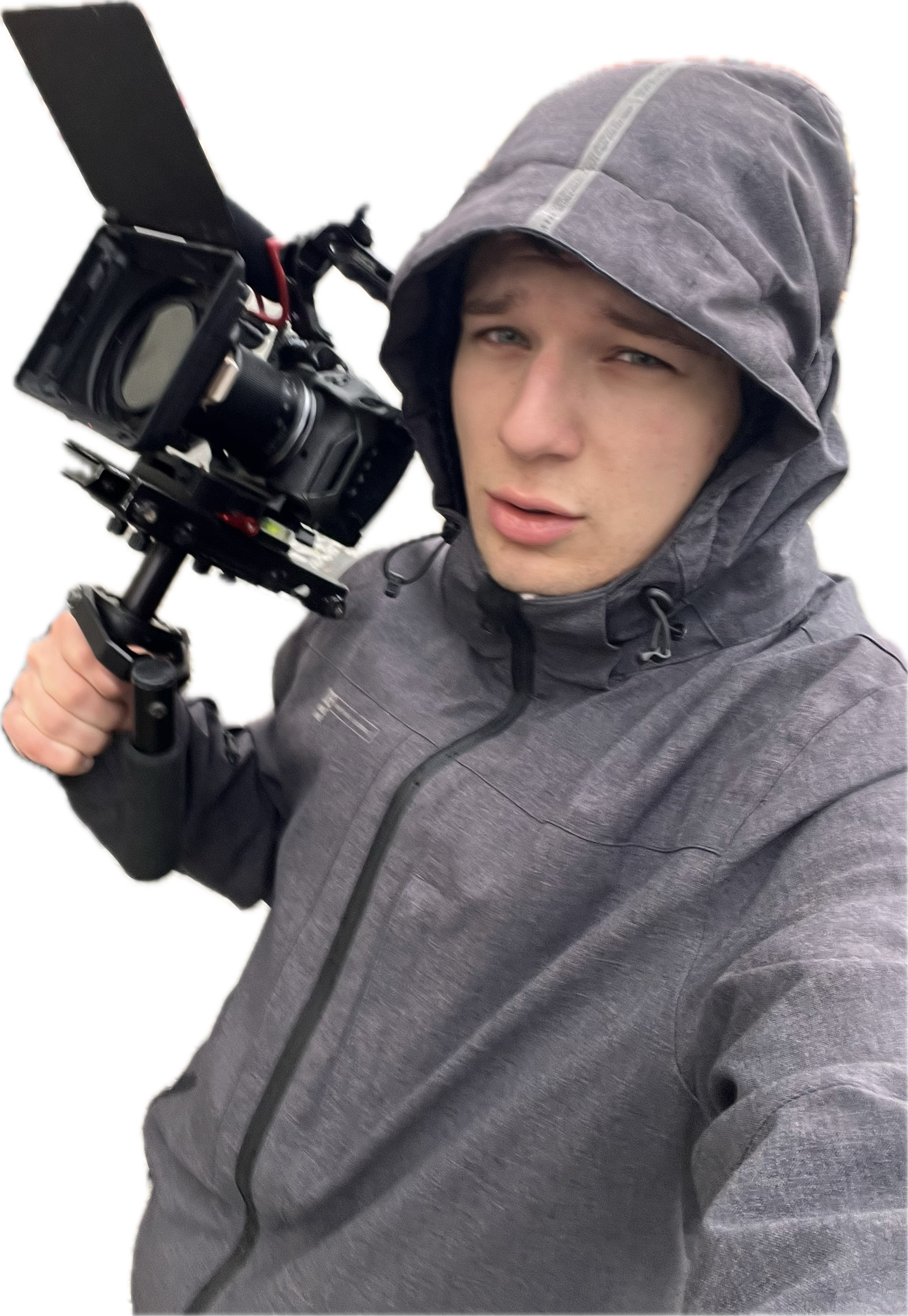 Portret Franciszka Trzebińskiego, założyciela KONGO TV, specjalisty w produkcji filmów reklamowych i wizerunkowych.